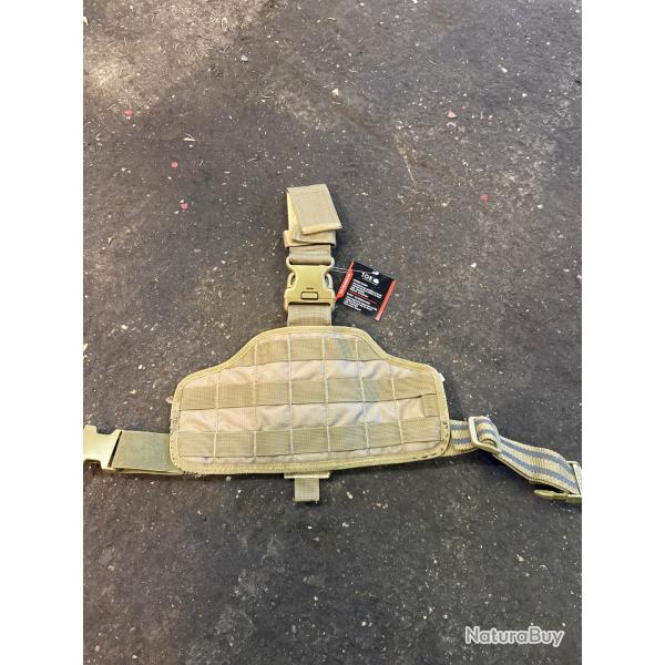 Support molle TOE de cuisse TAN
