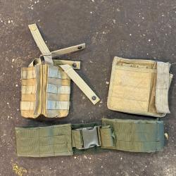 Lot &eacute;tui ceinture molle