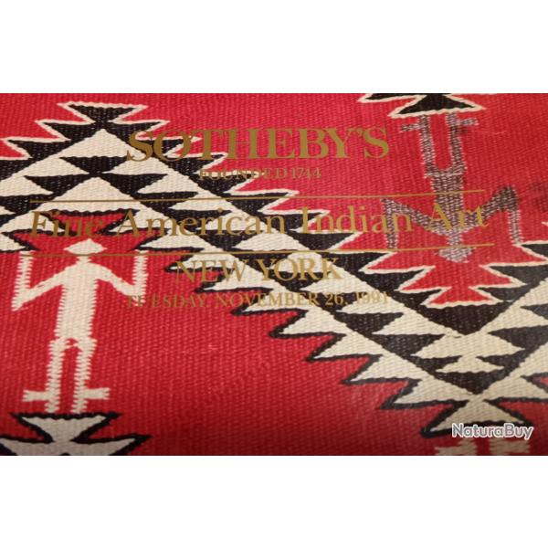 Catalogue vente "SOTHEBY'S" sur l'art Am�rindien.. 1991