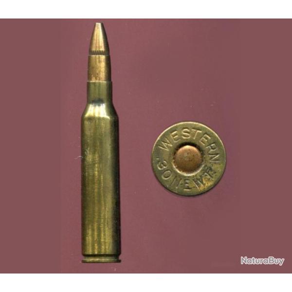 .30 NEWTON - marquage : WESTERN 30 NEWT - balle cuivre pointe creuse