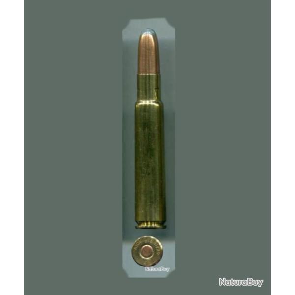.416 Rigby - fabrication KYNOCH - balle cuivre pointe plomb arrondie