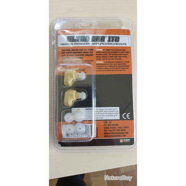 Oreillettes amplificatrices walker's