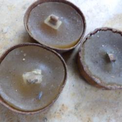 Bougie dotation tranch&eacute;e Allemand Deuxi&egrave;me Guerre Mondiale dite Hindenburg bunker 1