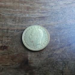 monnaie una pesetas 1977