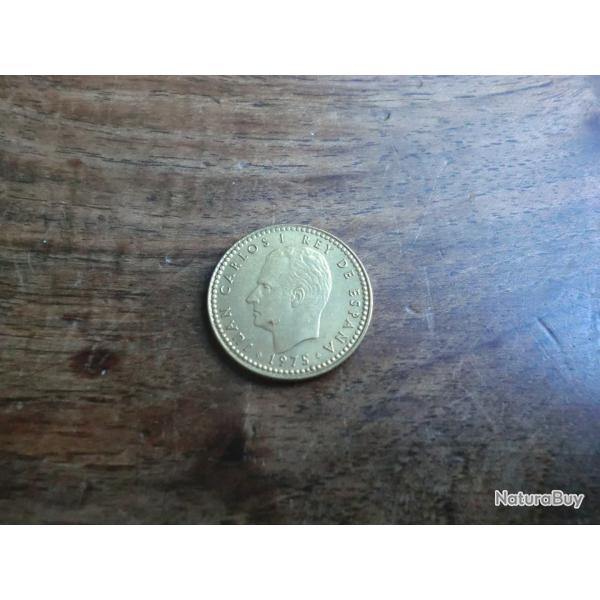 monnaie una pesetas 1977