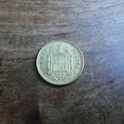 monnaie una pesetas 1980