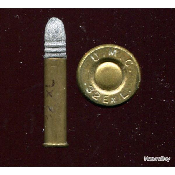 .32-115 Ballard Extra Long - RARE calibre USA - marquage : U.M.C. 32 Ex L. - balle 3 gorges