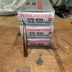 Winchester 270 ,150grs ,power point