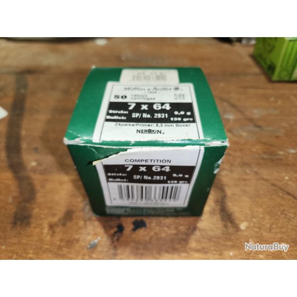 Sellier Bellot 7x64- 139grs - soft point