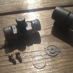 Dioptre GF mauser su&eacute;dois M96 / M38 / M63 avec tunnel guidon visseries