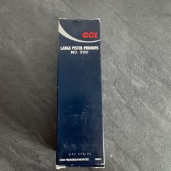 AMORCES LARGE PISTOL CCI X408 amorces