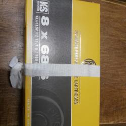 1 boite neuve non ouverte de 20 munitions RWS KS 11,7 grammes calibre 8X68S