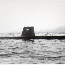 CPA -Marine de Guerre - "  ARGONAUTE " SOUS-MARIN - N&deg;6004