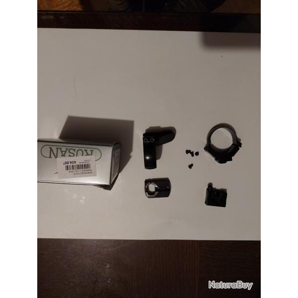 Montage pivotant Rusan diam�tre 34 Browning Benelli ou autres