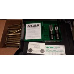 Outils RCBS 9,3X74R et 50 &eacute;tuis.
