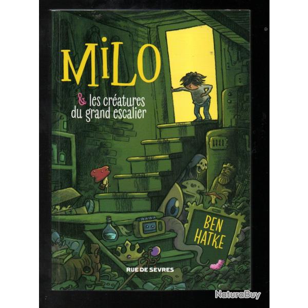 milo et les cr�atures du grand escalier , bd pour la jeunesse