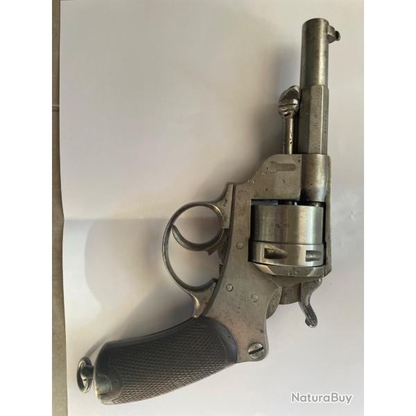Revolver model 1873 st �tienne cal 11.73 monomatricule