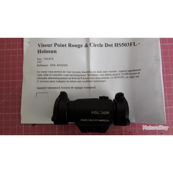 Bonjour vend point rouge &Circle Dot HS503FL-Holosun �tat neuf