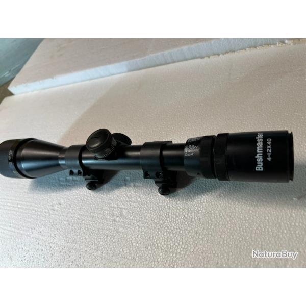 Lunette Bushmaster, 4-12x40, id�ale approche/aff�t