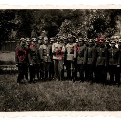Rare photo Pologne Sonderdienst / Police - Cracovie auxiliaire gardien