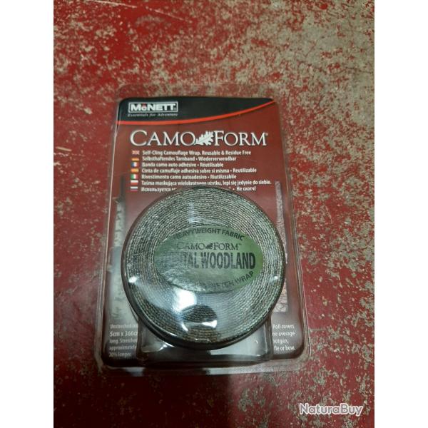 Bande Camo form  auto-adh�sif  r�utilisable camouflage pour airsoft