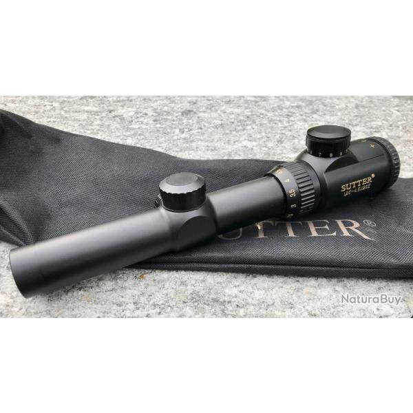 Lunette de battue Sutter 1.25-4.5x26E