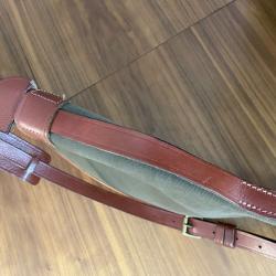 Tr&egrave;s belle housse de carabine cuir/cordura Parsons