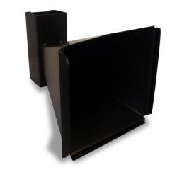 Porte cible conique ASG en m&eacute;tal 14x14