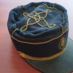 Tr&egrave;s ancien et rare k&eacute;pi foulard de policier municipal - vers 1900