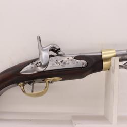 Pistolet de cavalerie 1822T Manuf Royale de Maubeuge de 1861 - &Eacute;poque 2nd Empire - Napol&eacute;on III