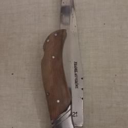 Couteau de chasse pliable  pradel auvergne 1421