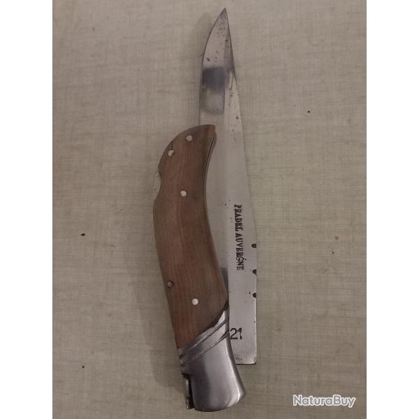 Couteau de chasse pliable  pradel auvergne 1421