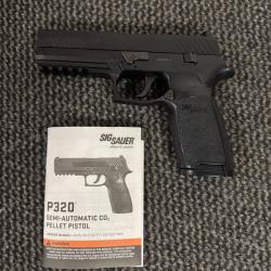 Pistolet semi automatique Sig Sauer P320 CO2
