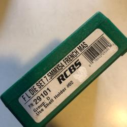 JEU D'OUTILS RCBS 7,5 x 54 MAS