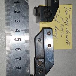 MONTAGE AMOVIBLE &agrave; RAIL ( pied long)