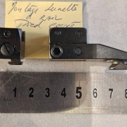 MONTAGE AMOVIBLE &agrave; RAIL type E A W ( pied court)