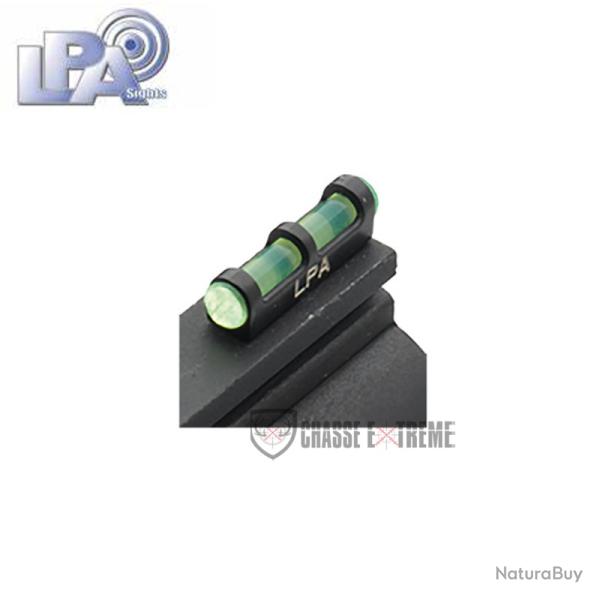 Guidon Fibre Optique LPA Vert pour Fusil de Filetage 2.6 mm