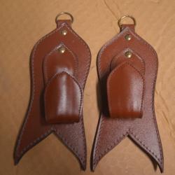 Support Arme Ancienne en Cuir