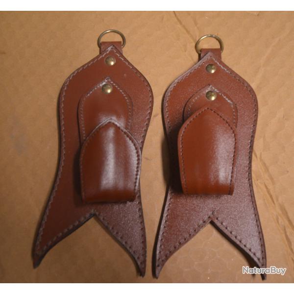 Support Arme Ancienne en Cuir