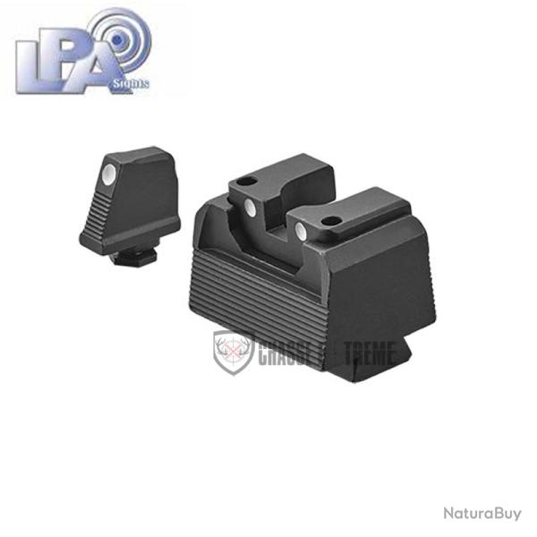 Hausse et Guidon R�hauss�s LPA pour Glock 17 � 48 Optic Ready