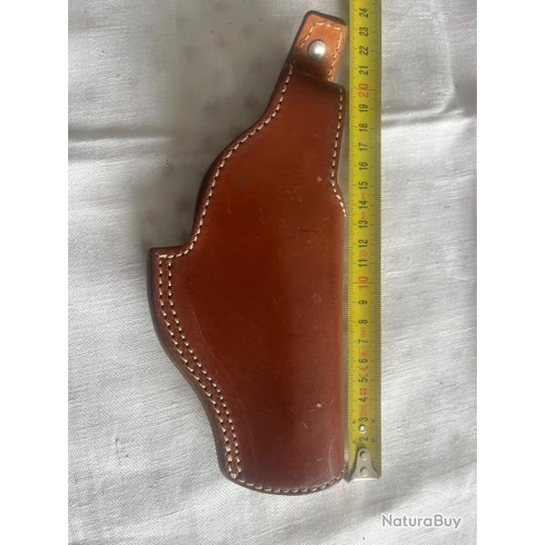 Holster, cuir, marque Trooper