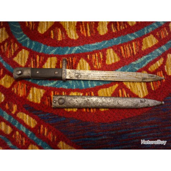 Ba�onnette Mauser turque 1935 2e guerre mondiale Turquie Turc