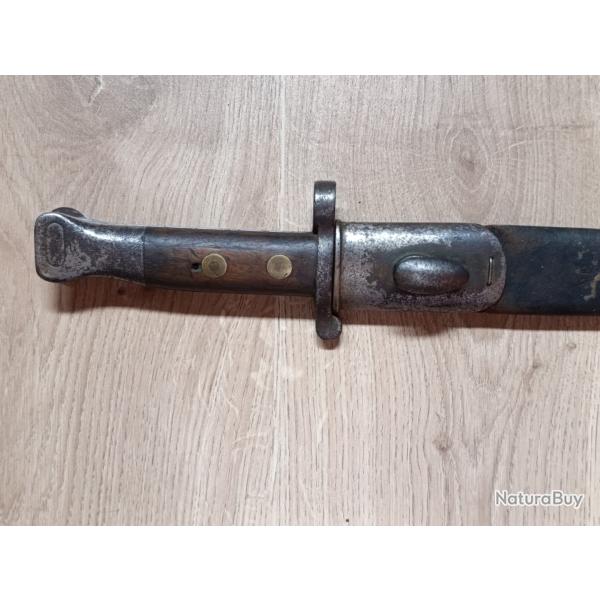 Ba�onnette anglaise 1903 pour fusil britannique Lee Enfield Land Pattern 1ere guerre mondiale 14-18