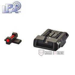 Hausse R&eacute;glable Noir et Guidon LPA pour Sig Sauer P220,225,226,228, 229 et 320