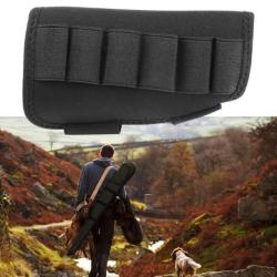 Cartouchi&egrave;re de Crosse Fusil - Carabine Elastique 6 Cartouches - Calibre 12 - Chasse