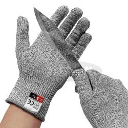 Gants Anti-coupure - Niveau de protection 5 - cuisine s&eacute;curit&eacute; poisson viande - P&ecirc;che