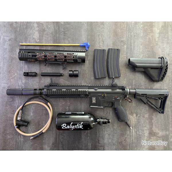 HK416 HPA (Pulsar D & Titan 2) + Upgrade