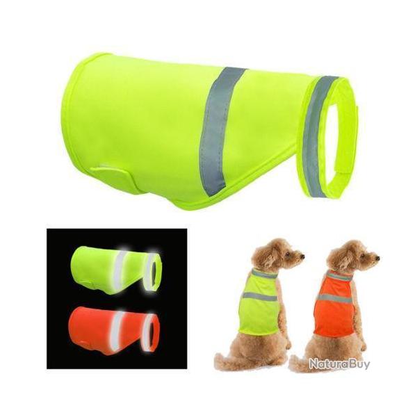 Gilet de S�curit� R�fl�chissant Chien de Chasse - 2 Coloris - Diff�rentes Tailles LIVRAISON OFFERTE