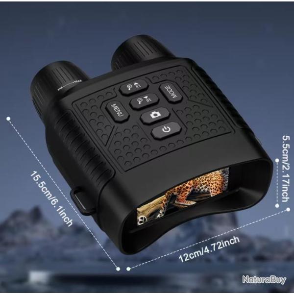 Jumelle de Vision Nocturne ZOOM X6 4K