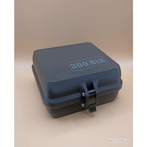 Bo�te de stockage / transport de munitions 300 blackout x100 (.300 aac, 222 REM)